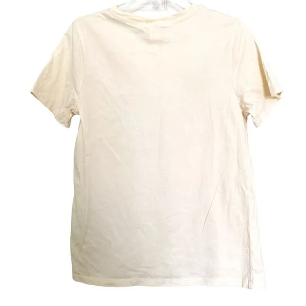 Girl Defined “She Is Redeemed” Cream Beige Graphic Short Sleeve Tee Size M - Image 2