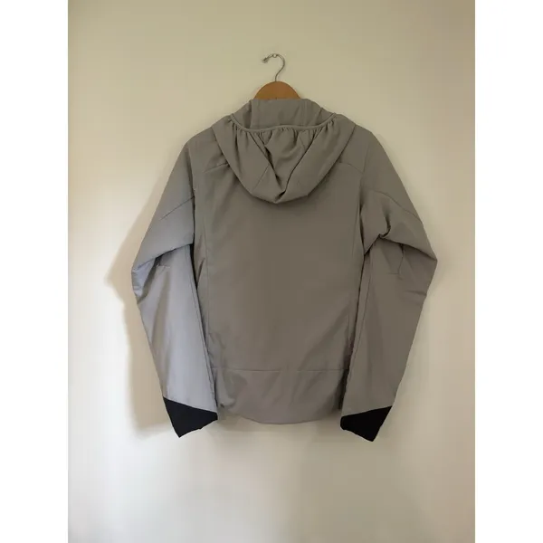 Patagonia Womens Medium Tough Puff Hoody Drifter Gray Jacket - Image 7