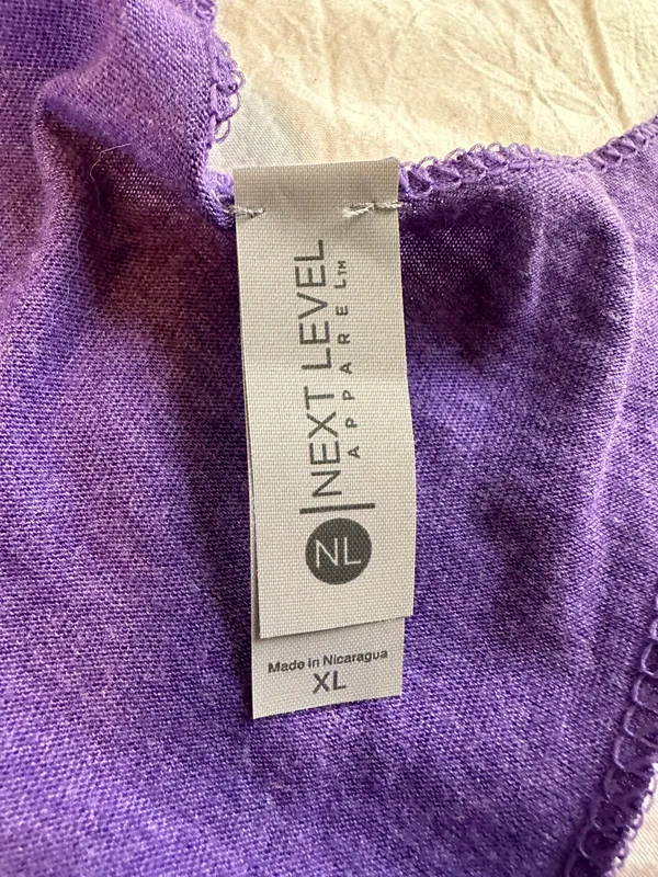 Purple Muscle Tank - Political - Image 2