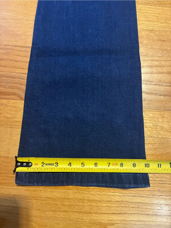 Gap 70's Flare High Rise Denim Stretch Blue Jeans Women's 28 6 Short NWT - Image 7