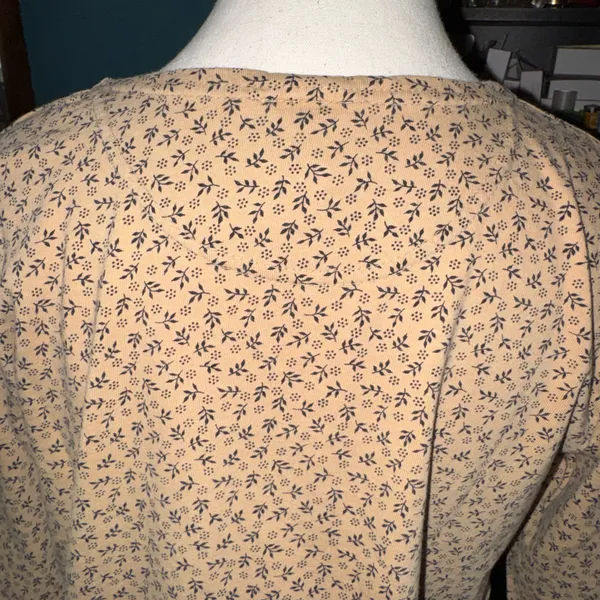 American Eagle Vintage floral Henley shirt - Image 5