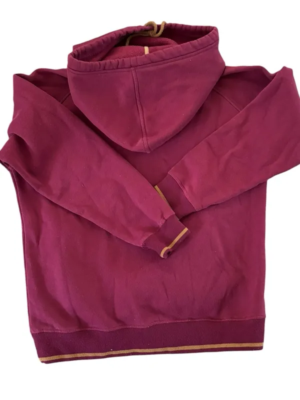 Kimes Ranch Women's Two Scoops Hoodie Women’s Sz L Red Berry Cowl Neck Logo - Image 2