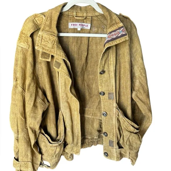 Free People | Jayde Safari Bomber Jacket - Image 10