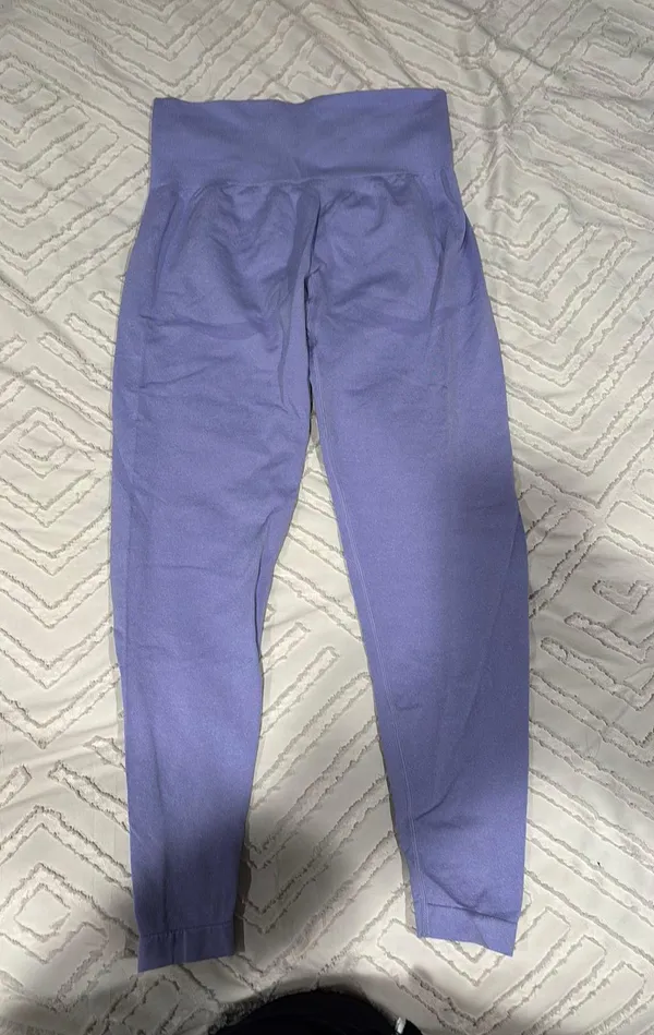 Purple Workout Leggings Size L - Image 3