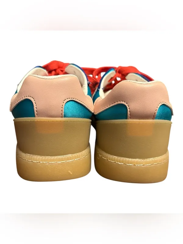 Mia Vesta Sneaker retro teak, green, red Women's Size 9.5 - Image 5