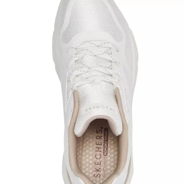 Skechers Street Women's Tres-Air Uno Modern Affair Casual Sneakers Sz 8 White‎ - Image 2