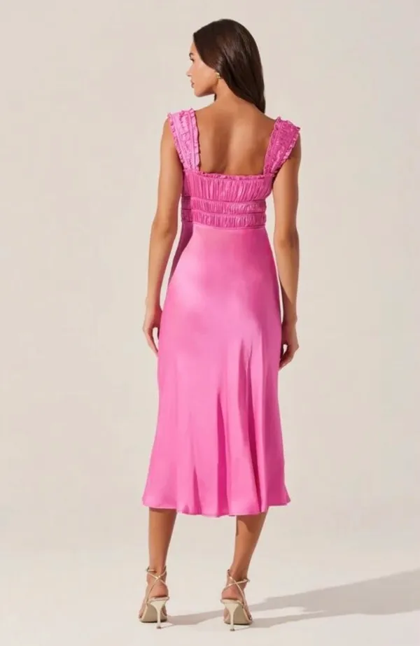 ASTR The Label Pink Midi Dress - Image 2
