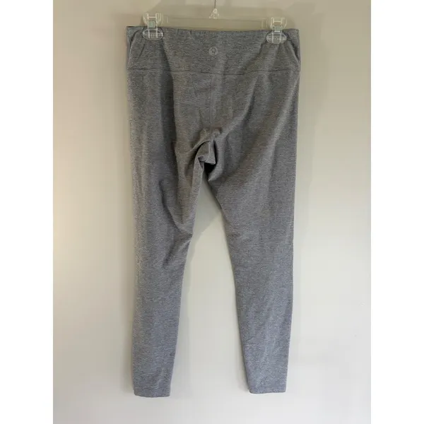 Scorpio Sol Heather Grey High Waisted Active Leggings Medium Hidden Pocket‎ - Image 7