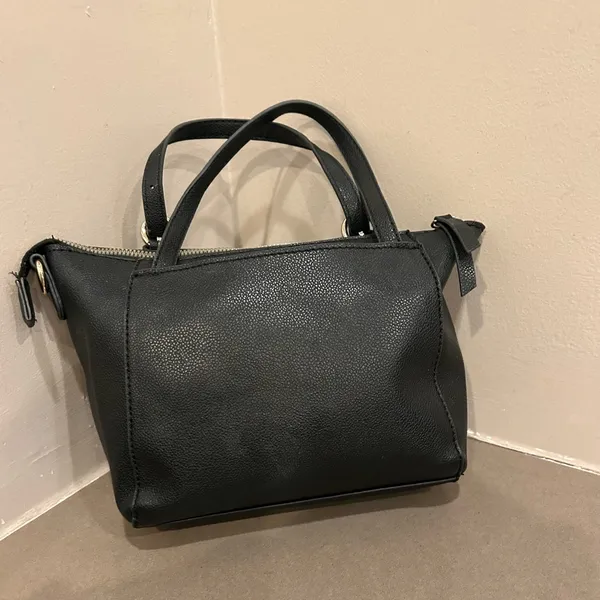 Bag Nine West Elegant Black Satchel Clean! Kylee Mini Tote Crossbody - Image 2