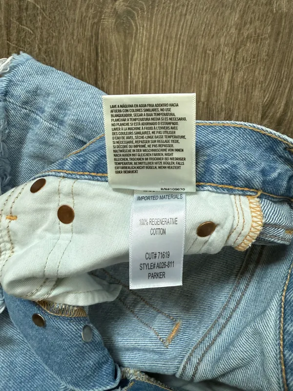 AGOLDE Parker Denim Jean Shorts - Image 3