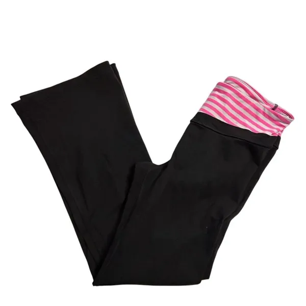 Victoria's Secret Women's Bootcut Yoga Pants Black Size M - Image 8