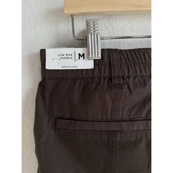 Pacsun Women’s Brown 90's Baggy Cargo Pant Low Rise Puddle‎ Size Medium NEW - Image 10