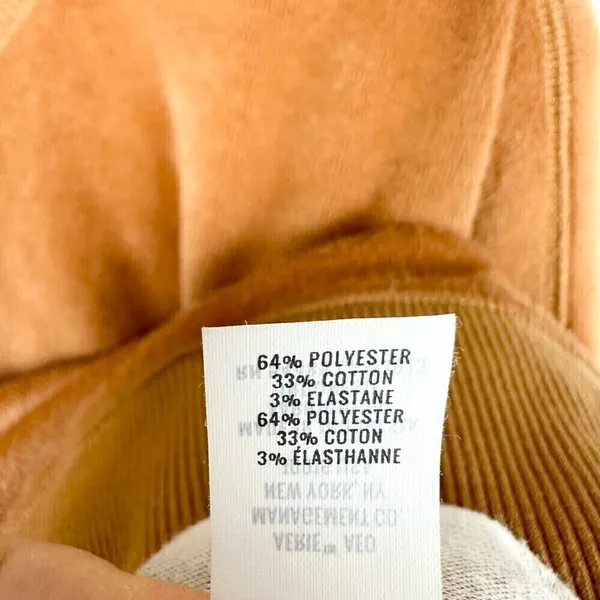 Aerie Oversized Coziest Desert Sweatshirt Size Medium Soft Velour Crewneck - Image 4