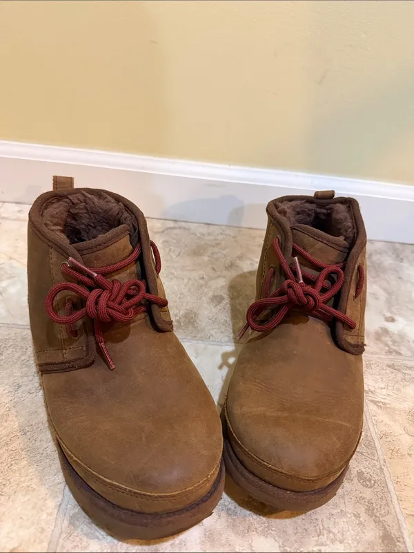 Women’s UGG Neumel Leather Weather II Boots - Image 3