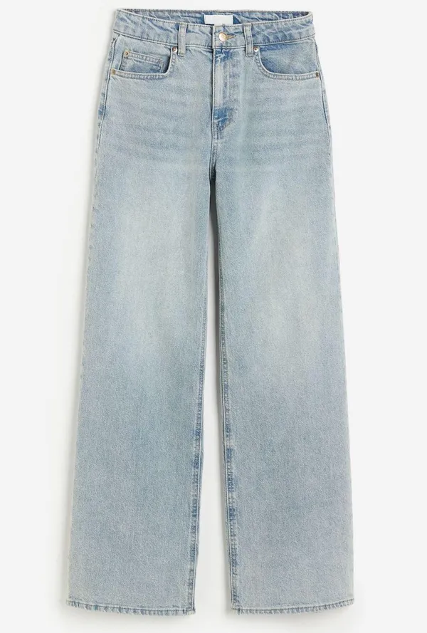 H&M Wide High Jeans - Image 3