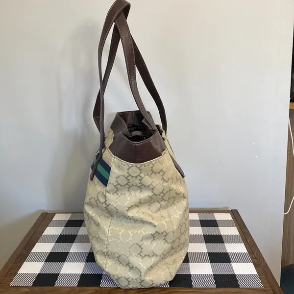 Tommy Hilfiger brown-tan tote bag - Image 5