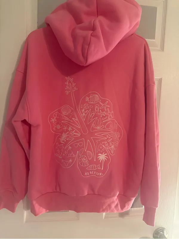 Altar’d State Hibiscus Paradise Hoodie Sweatshirt - Image 5