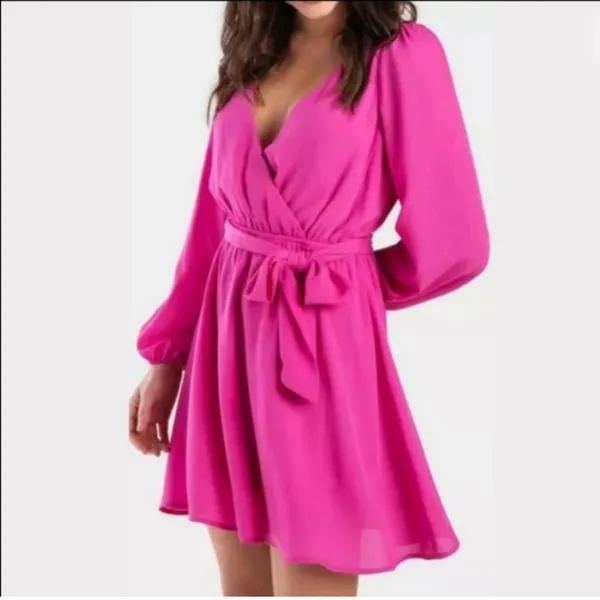 NWT Francesca’s Pink Dress - Image 2