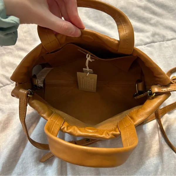 Madewell The Piazza Mini Crossbody Bag Purse Timber Beam Brown - Image 11