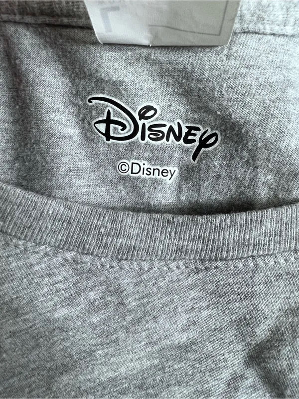 Disney Mickey Minnie Mouse Forever Gray Graphic T-Shirt Women’s L - Image 6
