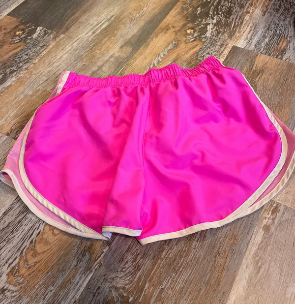 Nike LAST CHANCE Hot Pink Dry-Fit Shorts - Image 2