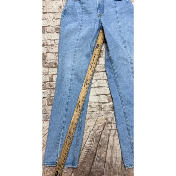 Abercrombie & Fitch Jeans 4 90s Straight Ultra High Rise Jeans Womens ‎ 27 | 4 R - Image 7