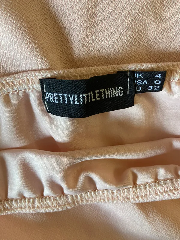 Pretty Little Thing Pink Slip Dress - Image 3