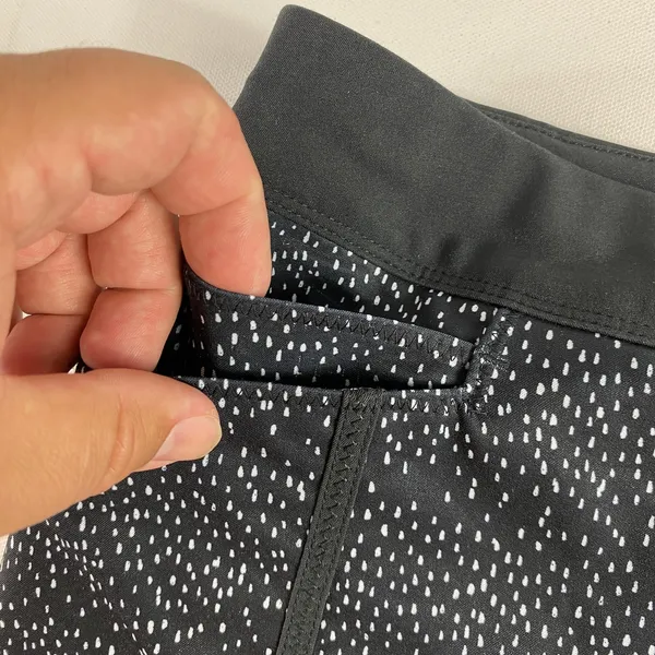 Adidas Golf Skort Womens XS Black White Dot Pattern Pockets‎ Athletic Activewear - Image 3