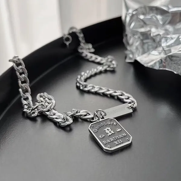 Good Luck Pendant Necklace for Men Women Streetwear Unisex Hip Hop Style - Image 3