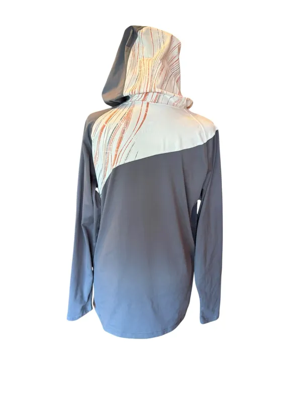 Mountain Hardwear Sweatshirt Gray Athletic Pullover Hiking Hoodie Womens Large - Image 4