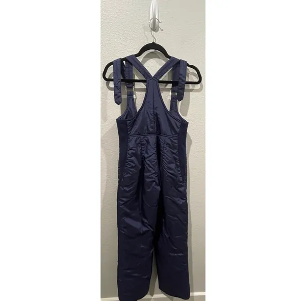 SKI WEAR by JCPenney Vintage Bib Overall Pants Navy Blue - Image 3