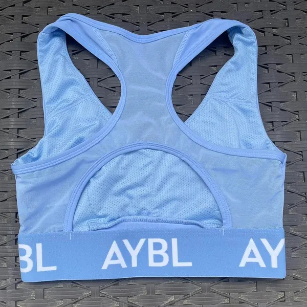 AYBL Light Blue Sports Bra - Image 4