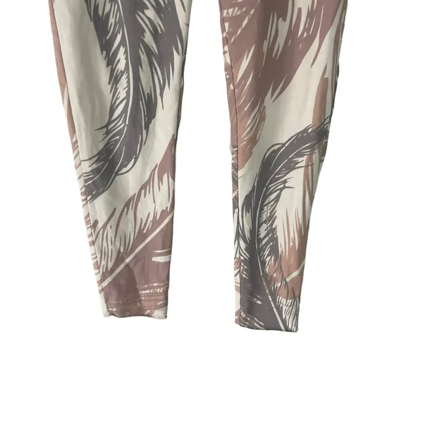 Juvia Women's Size‎ XS Tropical Pink Soft Loungewear Sweat Pants - Image 3