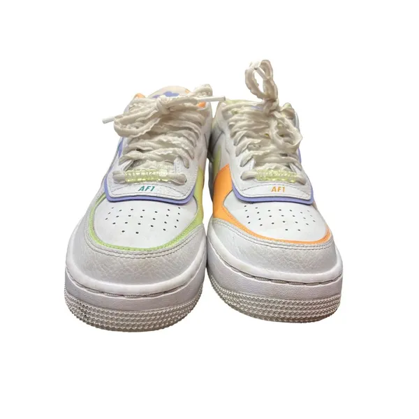 Nike Air Force 1 DX3718-100 wms shadow white multi color sneakers sz 7 SKU 9974 - Image 12