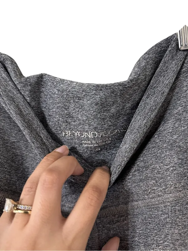BEYOND YOGA x Pure Barre Space Dye Gray Leggings - Image 6