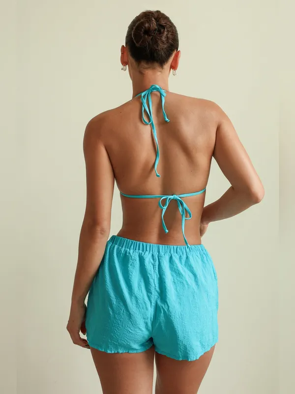 NWT Dippin Daisys Sundaze Boxer Short – Azure – XS - Image 4