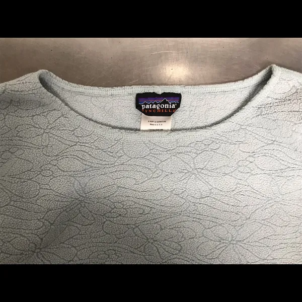 Patagonia Synchilla Light Blue Fleece - Medium EUC - Image 3