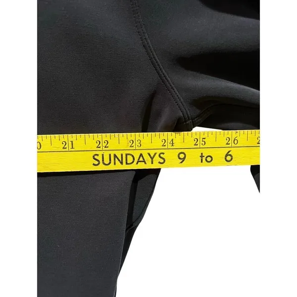 Lululemon Perfectly Oversized Softstreme Cropped Crewneck Sweatshirt Sz 6 Black‎ - Image 4