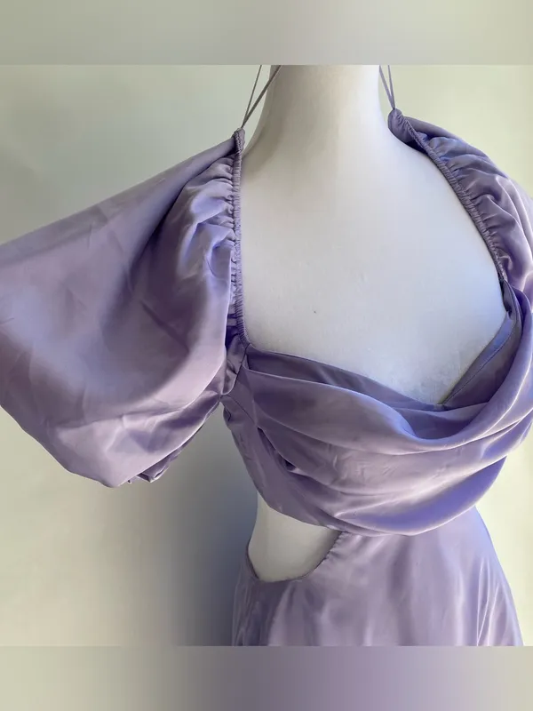 ASTR The Label Lavender Clarita mini dress backless wedding guest cocktail M - Image 6