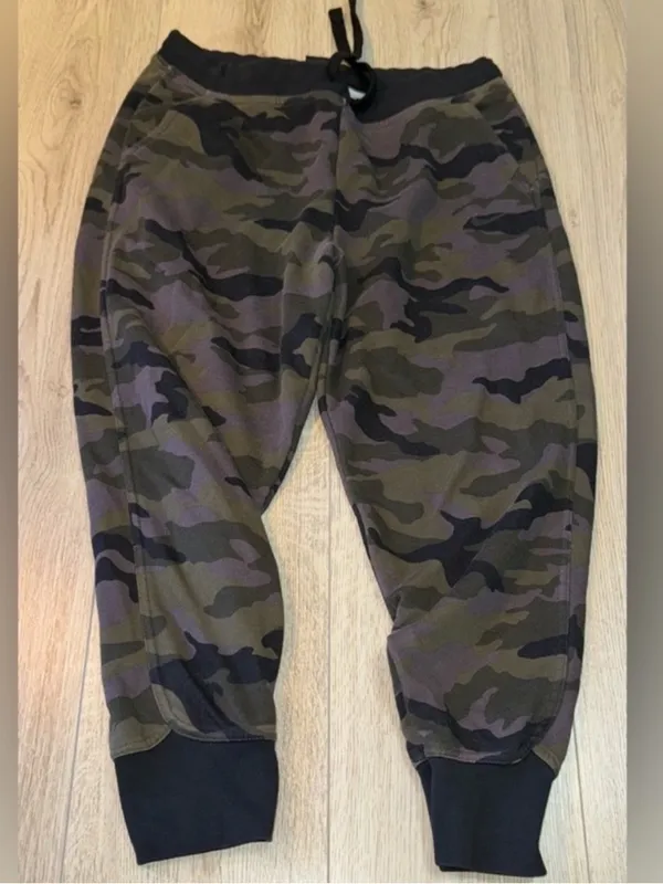 Nike Camo green black camouflage Track Joggers sweatpants - Image 2