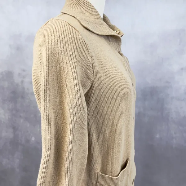 Vtg 60s St Croix Knits Women Cardigan Sweater Size M Zephyr Wool Preppy Heritage - Image 5