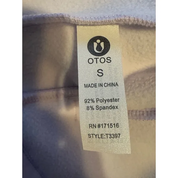 OTOS New York‎ Tie Dye Cropped Zip Hoodie Jacket Small NWT Buttery Soft Stretch - Image 9