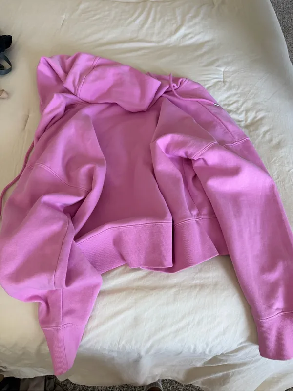 Pink zip up jacket - Image 4