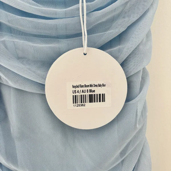 Princess Polly Light Blue Bloom Mini Dress - Image 5