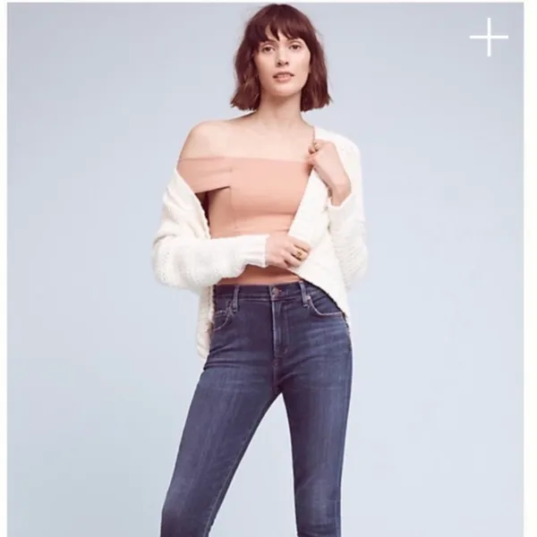 Anthropologie Deletta Ponte Off The Shoulder Top - Image 4