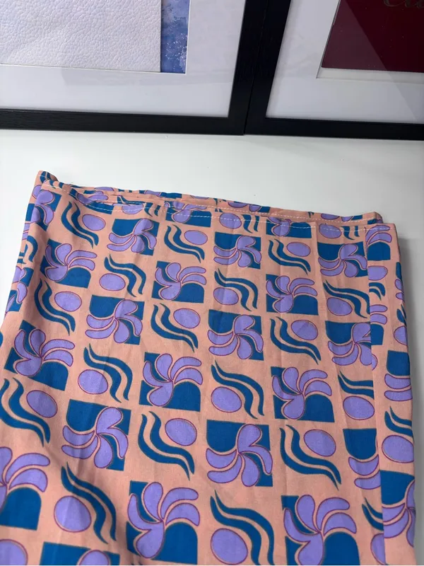 Women's Retro 70’s Vibe Bell Bottom Pants by MOOYA of Paris NWT Size L - Image 4