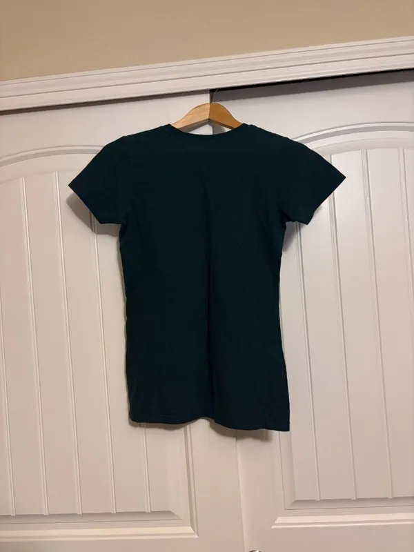 Michigan State Spartans T Shirt Womens Small Short Sleeve Fanatics Dark Green - Image 3