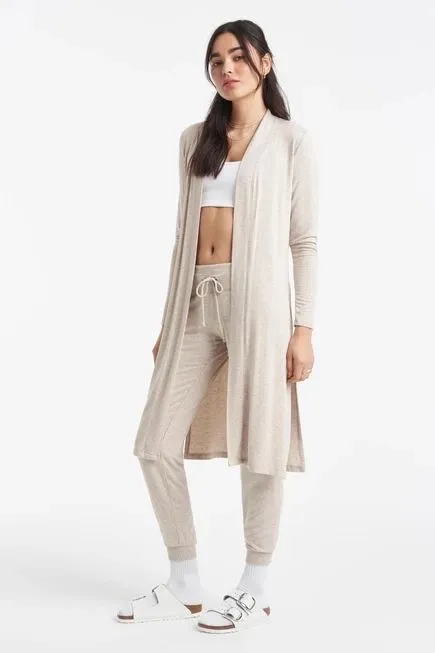 Beyond Yoga High Slits cozy fleece long duster cardigan size S small - Image 12