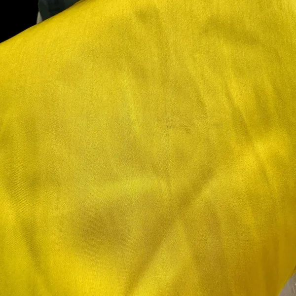 Lovers and Friends Karen Yellow One Shoulder Wrap Mini Dress Sz M - Image 8