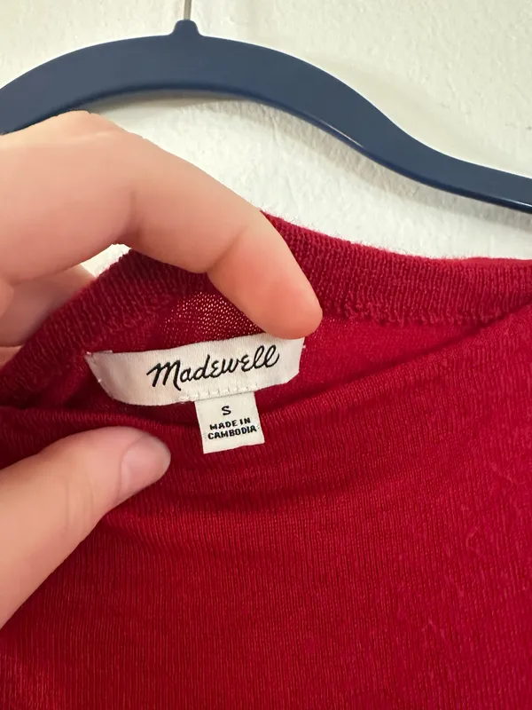 Madewell Tank Sweater - Image 2